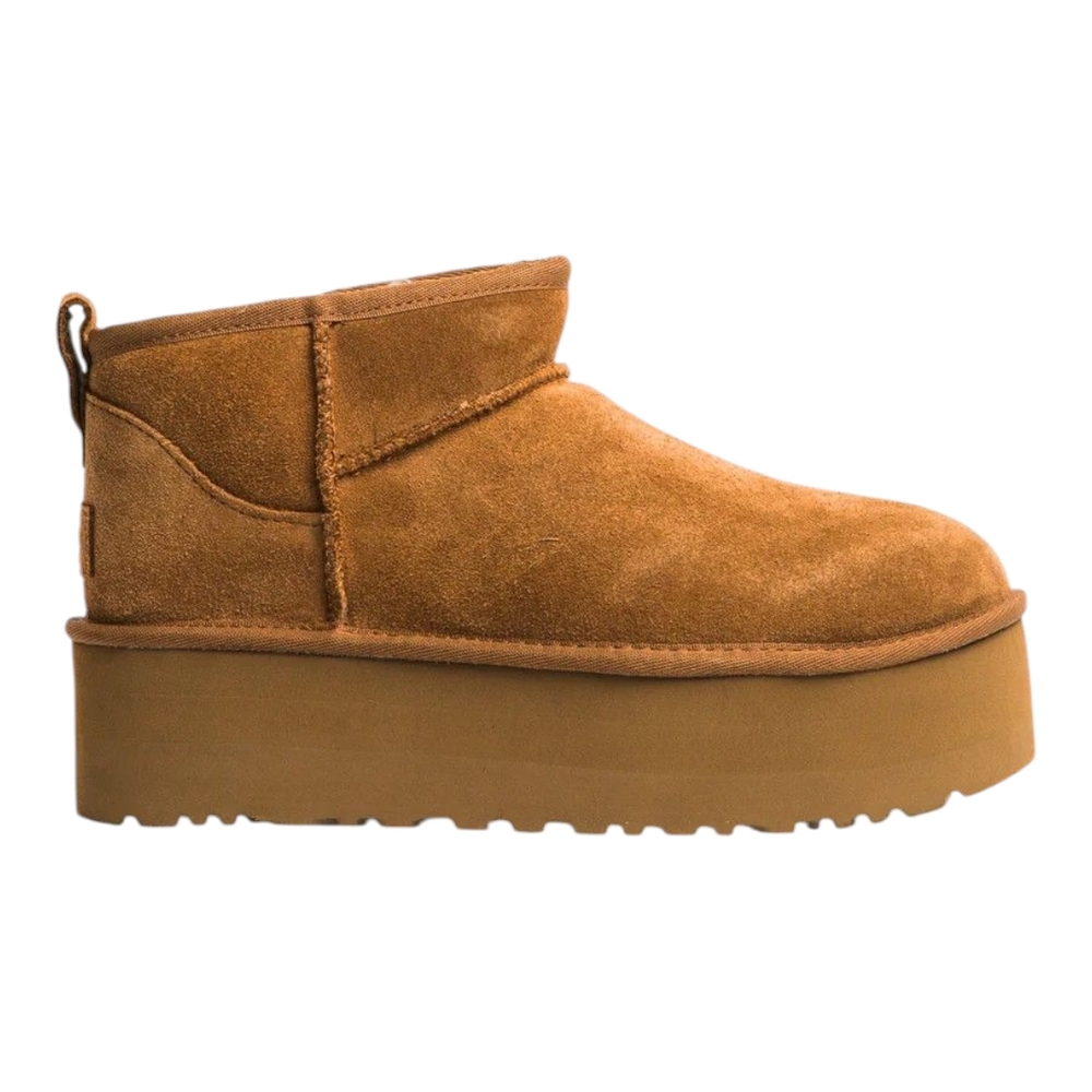UGG Classic Ultra Mini Platform-Chestnut Size 9